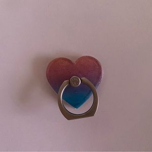 Heart Velvet Caviar Phone Grip